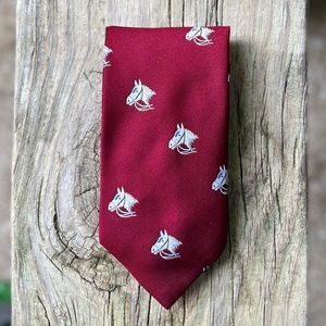 REGAL Designer Collection Horse Print Tie